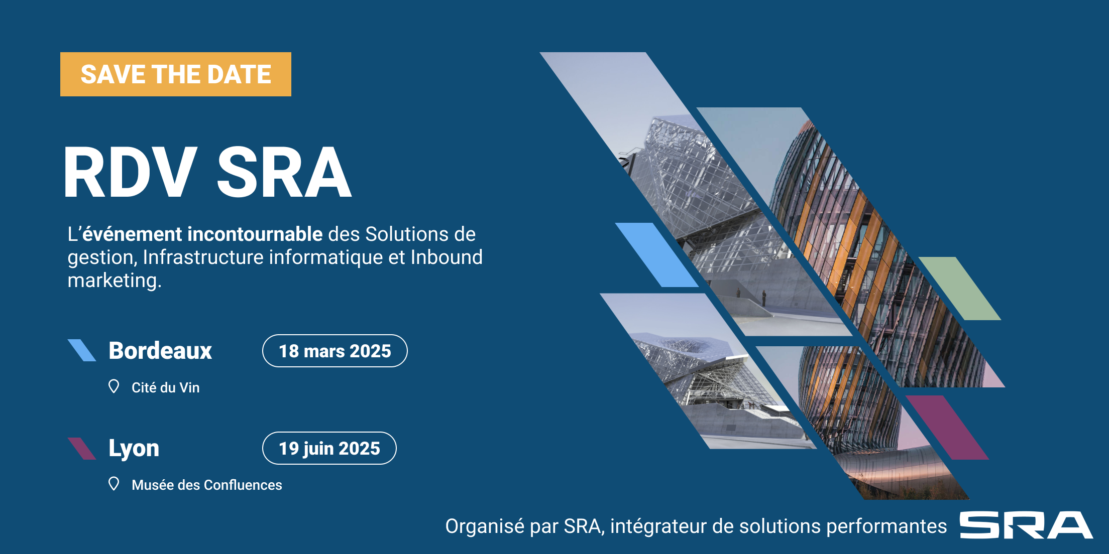 Save The Date RDV SRA 2025